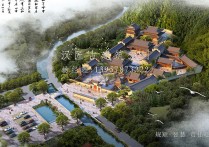 寺庙规划设计平面图