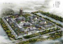 宋代建筑风格的寺庙设计规划