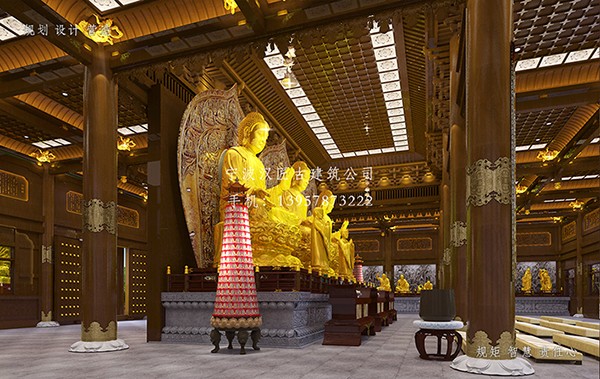 古建寺院规划设计的传统材料与现代技术