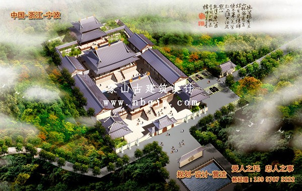 古建寺院规划设计的传统材料与现代技术