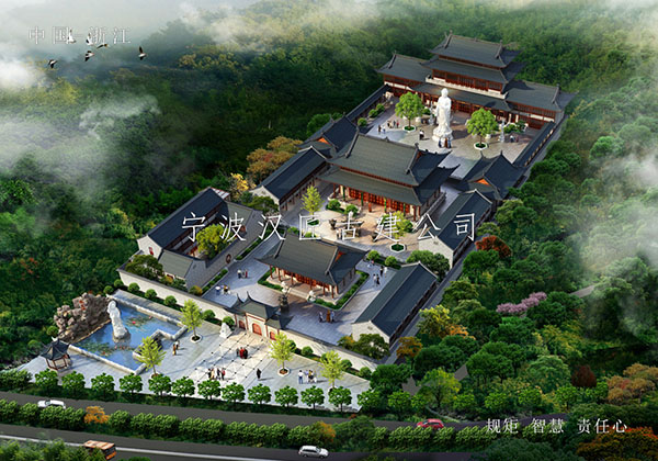 寺院规划设计公司，打造宁静与智慧的宗教圣地