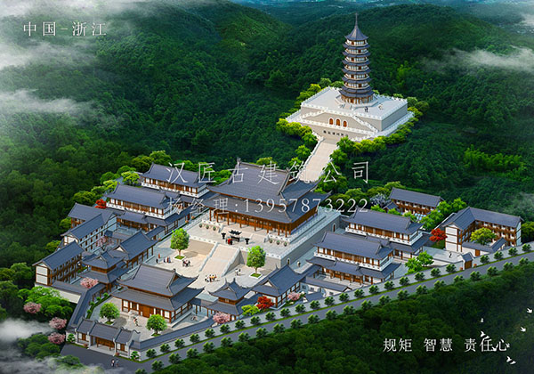中国寺院规划设计公司的传统与现代融合