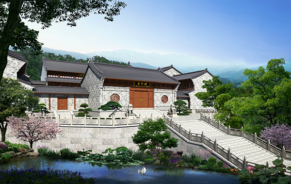 中国寺院规划设计公司的传统与现代融合